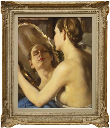Vittorio Gussoni — Nudo allo specchio